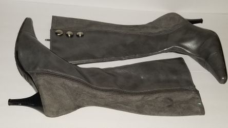 Women's grey boots, size 7 1/2