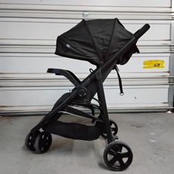 BabyJoy Black 3 Wheel Newborn-33lbs