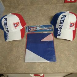 PUERTO RICO CAP & FLAG