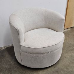 OPEN BOX!  Saatva Luna Swivel Chair - Delivery Available
