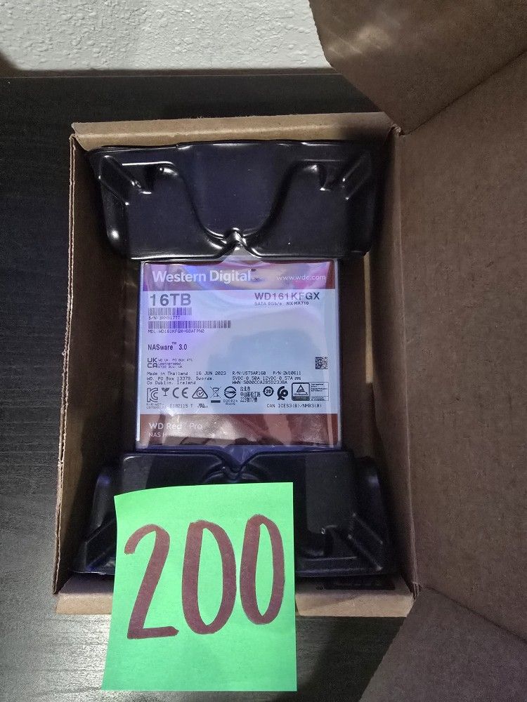16TB HARDDRIVE 