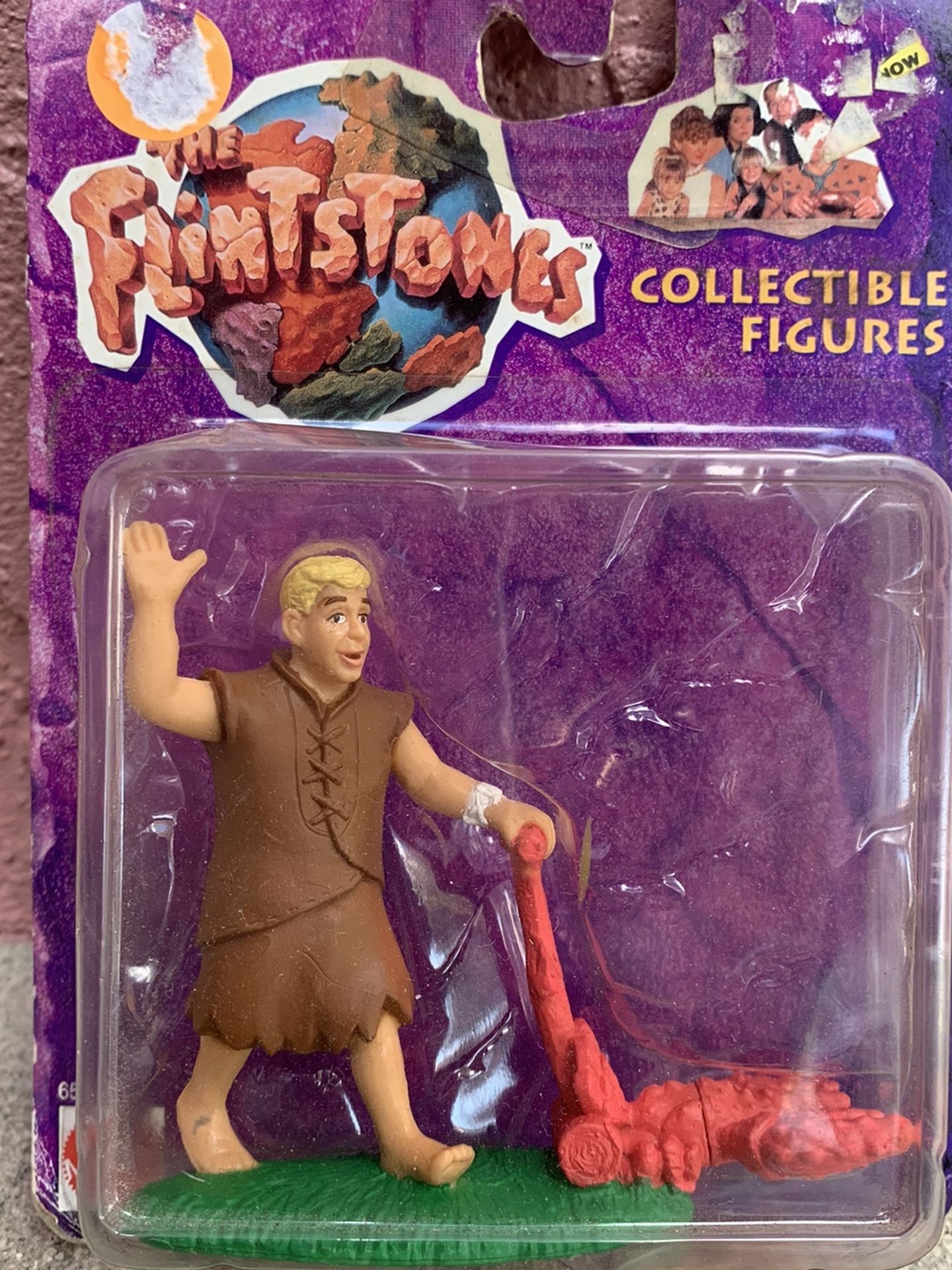 1993 Flintstones Barney Action Figure
