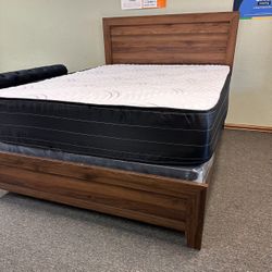 New Queen Size Bed With Mattress And Boxspring With Free Delivery 