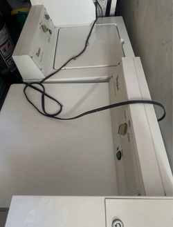 Washer and Dryer (pick up only)