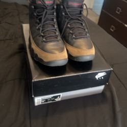 Retro 9 Black And Brown Size 9.5 