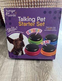 Dog-training “Talking Pet Starter Set”