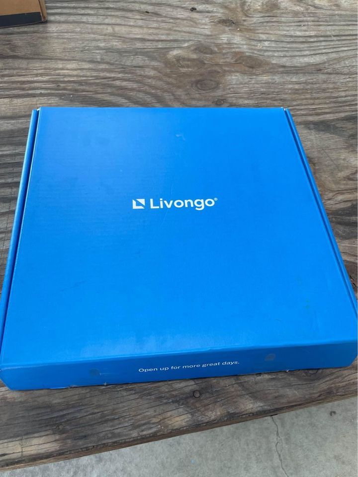 NEW Livongo WM1500 Cellular Body Smart Bathroom Gym Scale White Modern Stylish