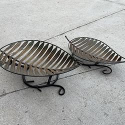Beautiful Leaf Shaped Stands 