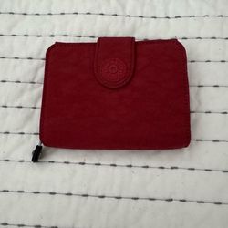 Kipling wallet red