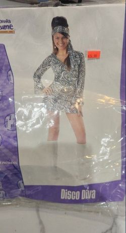 Disco Womans Holloween Costume 🎃