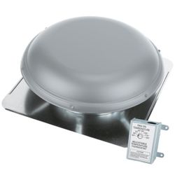 Air Vent 53830 Roof-Mount Attic Ventilator, Mill Finish, 1650-Sq. Ft. - New