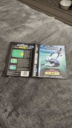 Sega Genesis World Championship Soccer Cover Art 