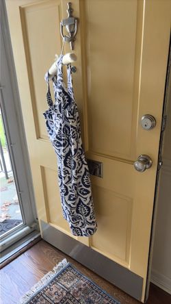 Blue and White Paisley sundress McLaughlin