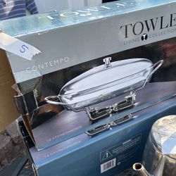 Pot serving trays brand new