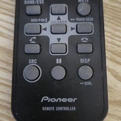 Pioneer Car Stereo Remote