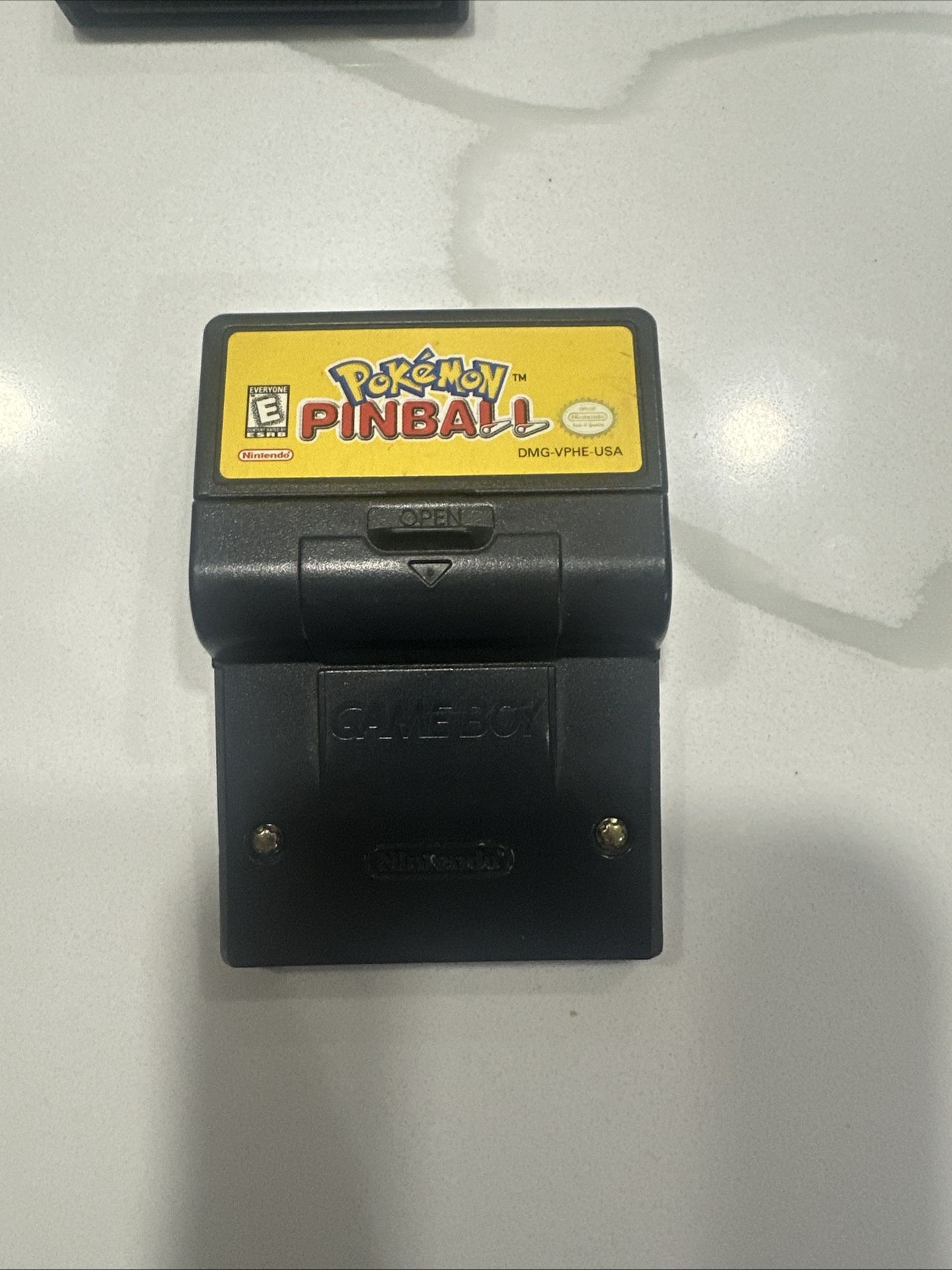 Pokémon Pinball Game Nintendo Game Boy Color, 1999, Rumble Feature