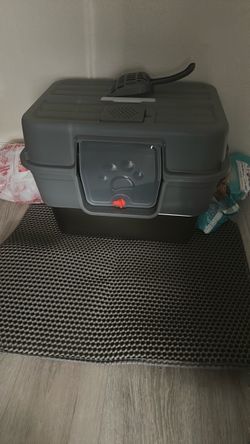 Stainless steel extra large cat litter box