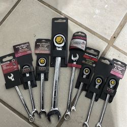 Lot Of 8 Brand New Wrenches