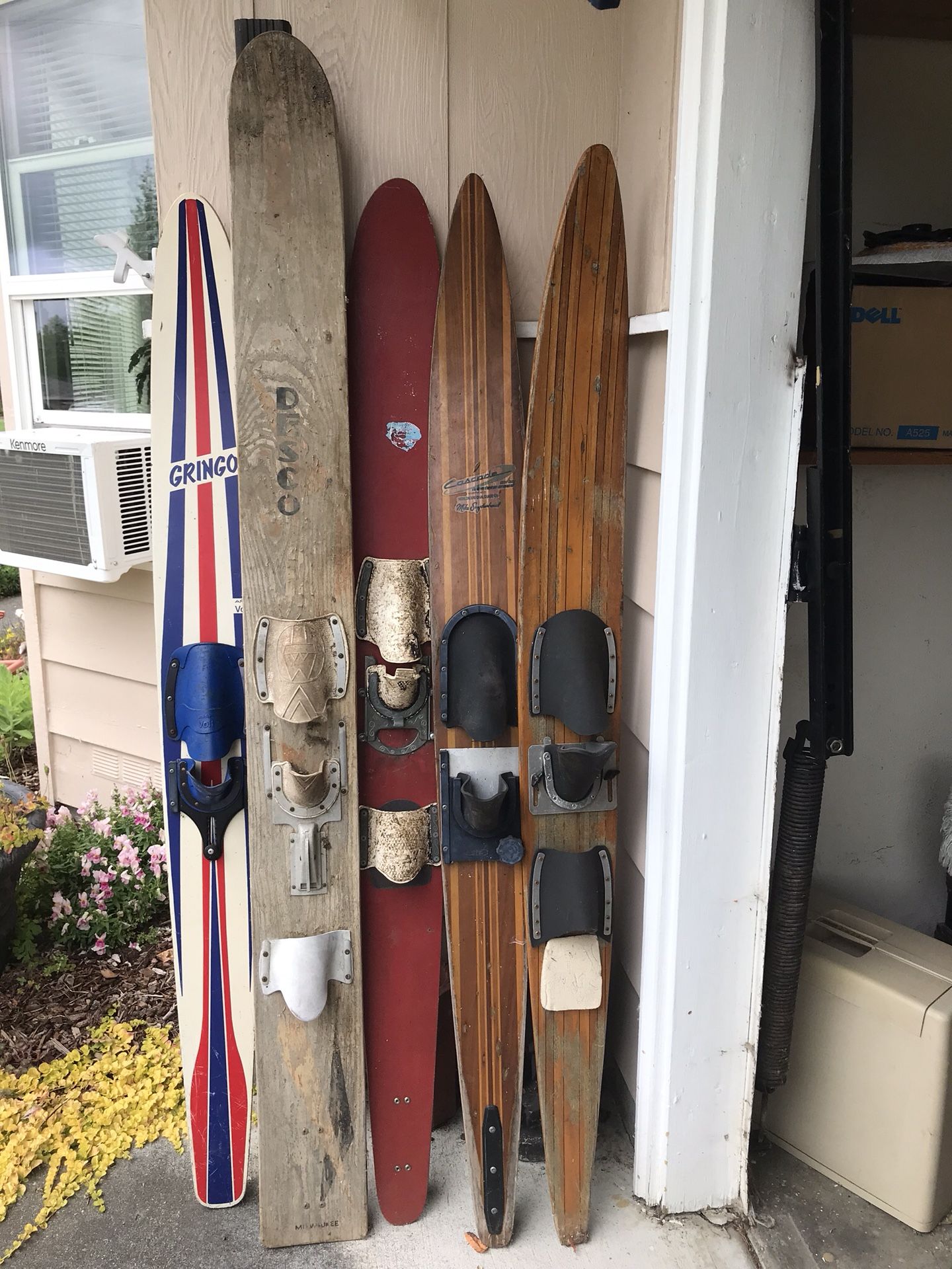 Vintage wooden water skis for Sale in Enumclaw, WA OfferUp