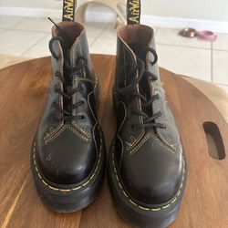 Dr Martins Church Platform Monkey Boot Size 8 US Men 9 Women