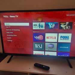 TCL 32" LED Roku Smart TV