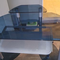 Glass Computer Desk