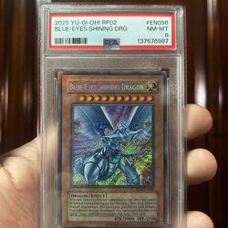 Blue eyes shining dragon