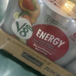V8 Energy Strawberry Banana 24 Case