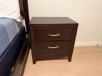 Brown nightstand