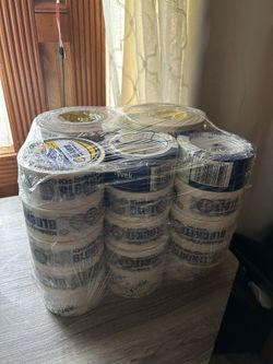 18 regular tape for exterior/interior plus 4 FLASHING TAPE