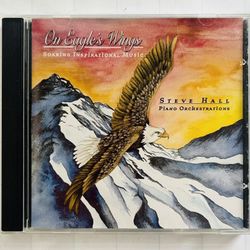 On Eagle's Wings by Steve Hall Piano CD, Apr-2000, Bankbeat Productions Music