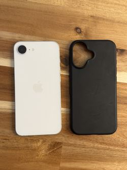 iPhone 16e 128GB White For Att / Cricket Only ✅Price Firm✅