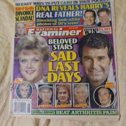 National Examiner Stars Who Lost Their Lives Magazine 