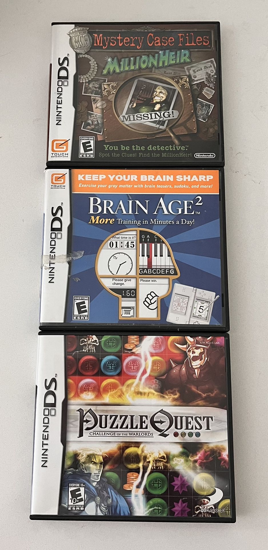 DS Lite Games: All 3 For $10!