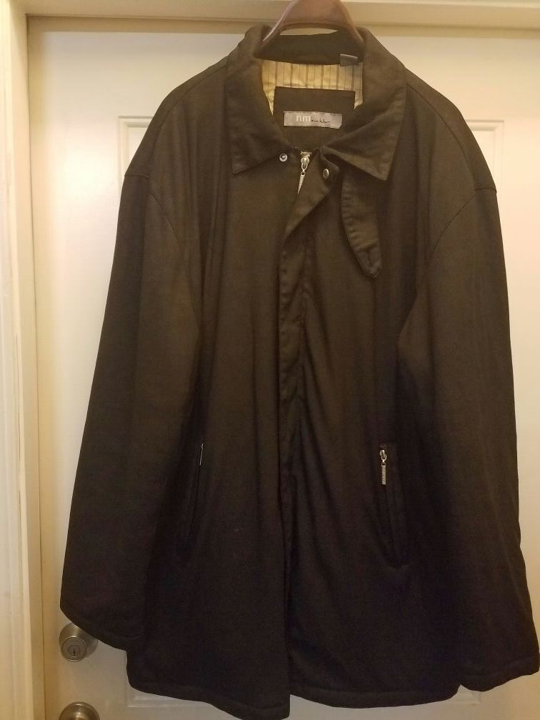 Nicole Miller rain jacket black