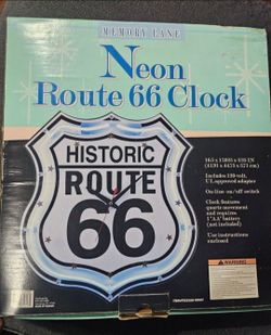Route 66 Neon Sign
