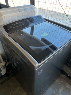 Extra large capacity stainless washer