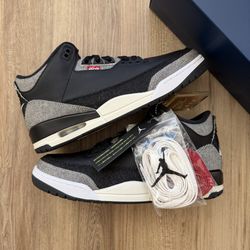 Jordan 3 Levi’s Black - 11M