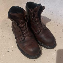 Red Wing Steel Toe Work Boots Size 10.5