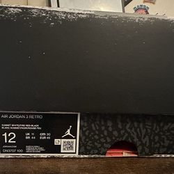 Jordan 3 White Cement