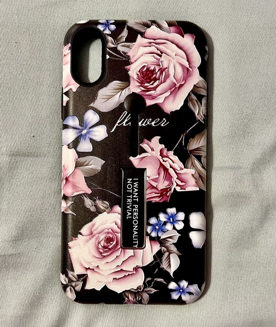 Influcase Loopstar Flowered Finger Loop Case for iPhone X or XS