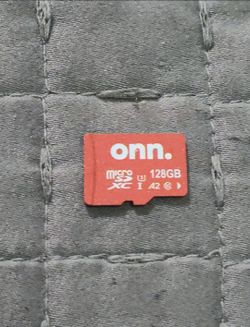 128gb Micro SD Card Official Onn edition Fully Working and Tested Like New - Works with Cameras, phones, computers, Nintendo Switch