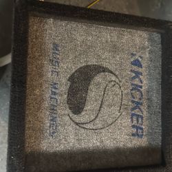 Kicker dual 12 inch woofer enclosure