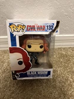 Captain America Civil War: Black Widow Funko POP #132