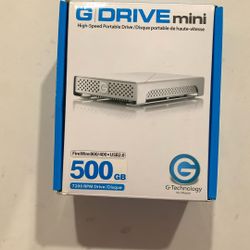 Mini G Drive Portable Mini Hard Drive Usb 2.0 7200rpm - Best Offer - Paid$169’95 Plus Tax