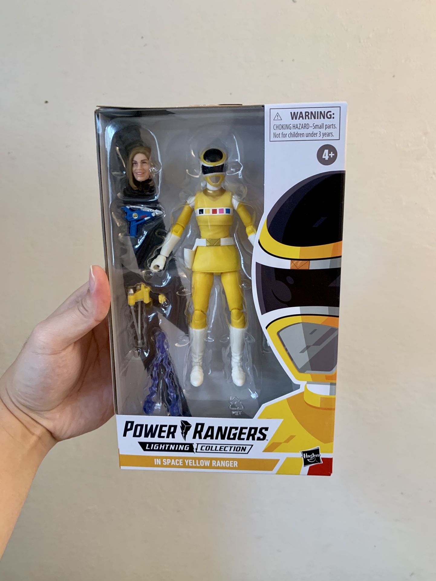 Power Rangers Lightning Collection In Space Yellow Ranger Figure