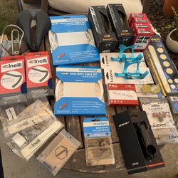 Bike / Bicycle / Cycling Parts - Cinelli Bar Tape, Continental Tires, Shimano Dura Ace Cables And Housing, Brake Pads, Tubes, Water Bottle Cages, Etc.
