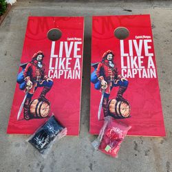 Captain Morgan Regulation Outdoor Cornhole