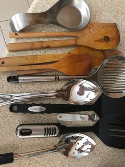 Cooking aids , mix of brand new never used and used