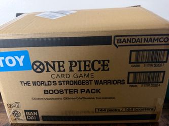 One piece case 144 packs op17 case